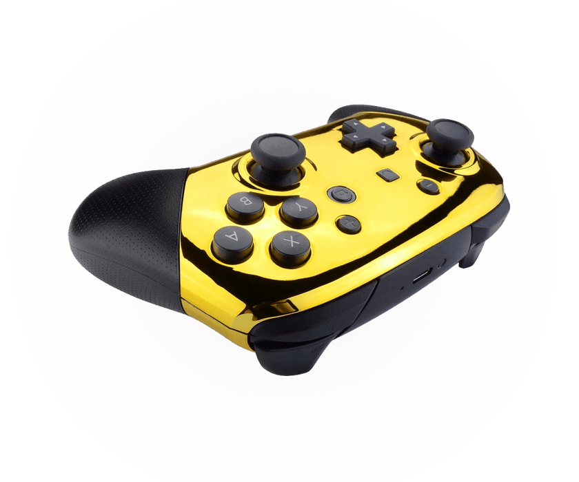 GOLD NINTENDO PRO CUSTOM CONTROLLER - Just $99.99! Shop now at Retro Gaming of Denver