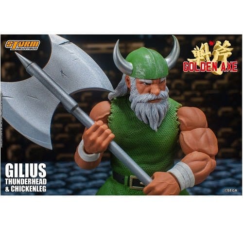 Golden Axe Gilius Thunderhead and Chicken Leg 1:12 Scale Action Figure - Just $146.92! Shop now at Retro Gaming of Denver