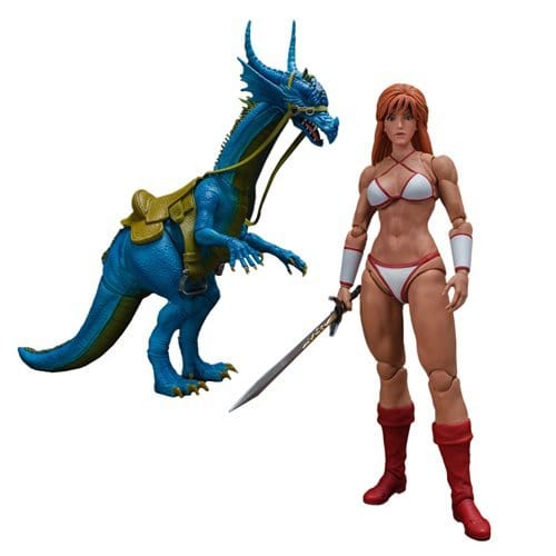 Golden Axe Tyris Flare & Blue Dragon 1:12 Scale Action Figure - for just $150.41! 