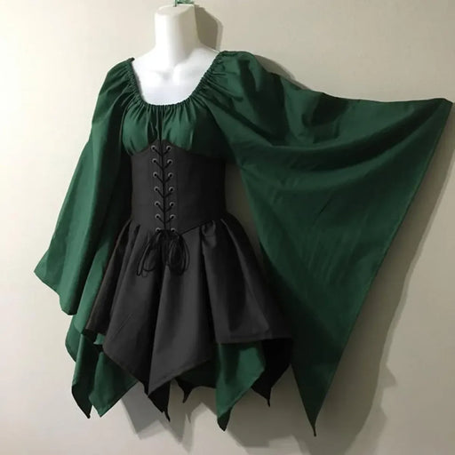 Gothic Elf Corset Dress – Medieval Fairy Lolita Cosplay - for just $64.95! 