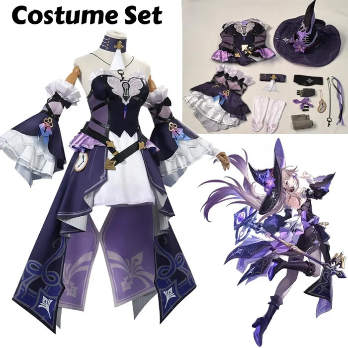 Gothic Herta Cosplay Dress – Fantasy Witch Lolita Costume Set - for just $63.95! 