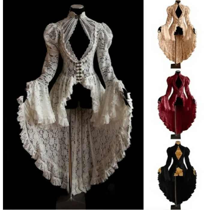 Gothic Lace Renaissance Dress – Vintage Medieval Cosplay - for just $119.99! 