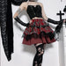 Gothic Plaid Punk Skirt – Harajuku Lace Layered Mini Skirt Cosplay - for just $85.95! 