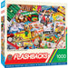 Flashbacks - Family Game Night 1000 Piece Jigsaw Puzzle - for just $16.99! 