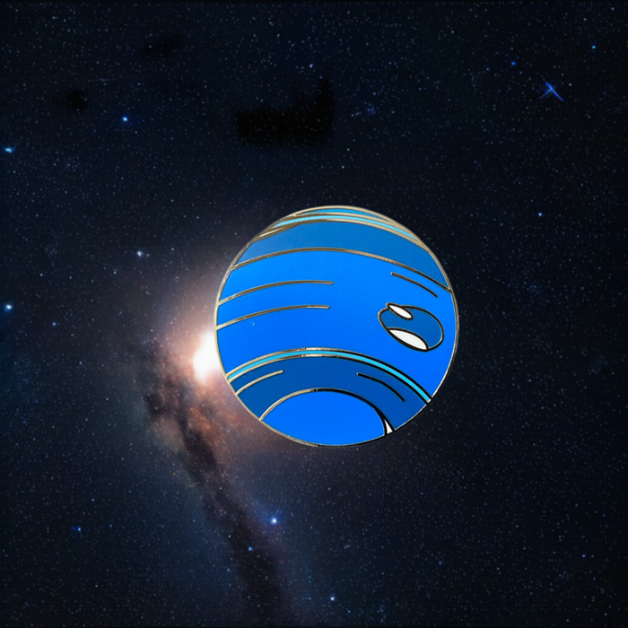 Neptune Hard Enamel Pin - for just $10.95! 