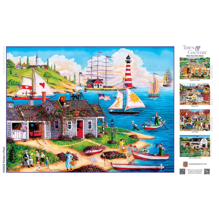 Town & Country - Painter's Point 300 Piece EZ Grip Jigsaw Puzzle - for just $14.99! 