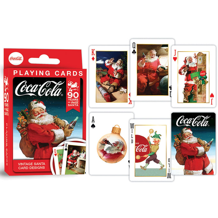 Coca-Cola Vintage Santa Playing Cards - 54 Card Deck - Just $6.99! Shop now at Retro Gaming of Denver