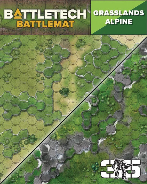 Battletech Grasslands Alpine Battle Mat - for just $39.99! 