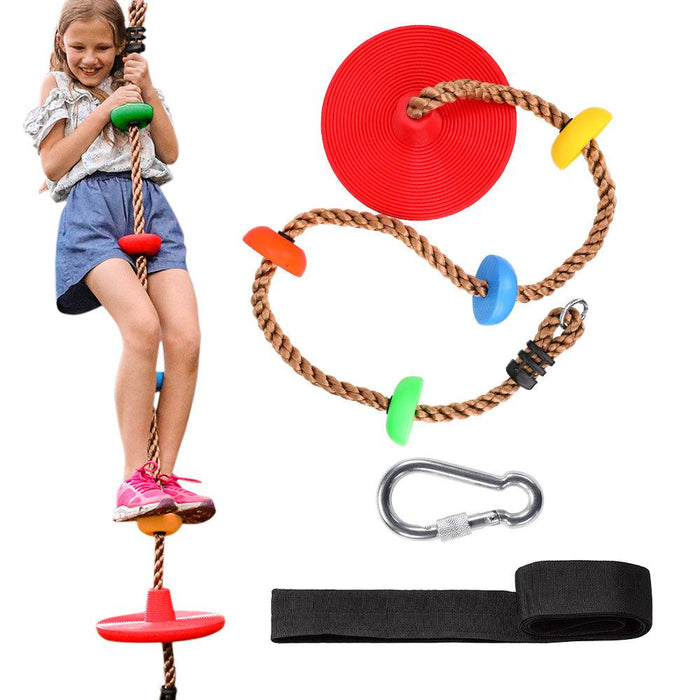 Climbing Rope with Disc Swing - Just $39.99! Shop now at Retro Gaming of Denver