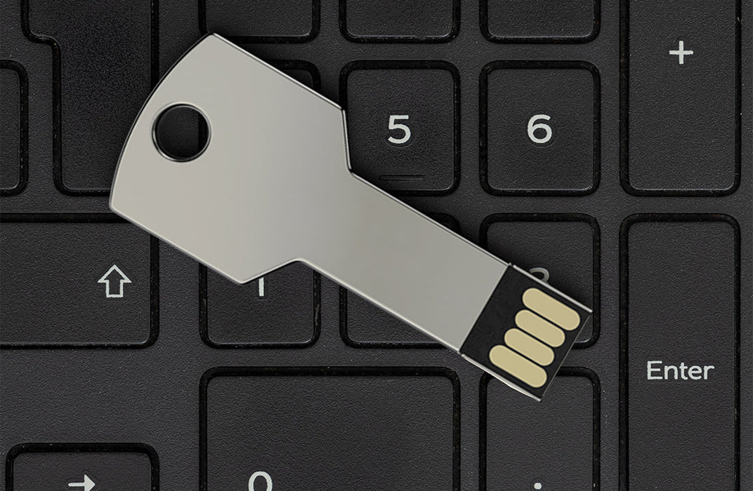 Key Style Bundle USB 2.0 Flash Drive Unprinted - for just $7.49! 