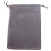 Velour Dice Bag (Small): Grey - Just $1.75! Shop now at Retro Gaming of Denver