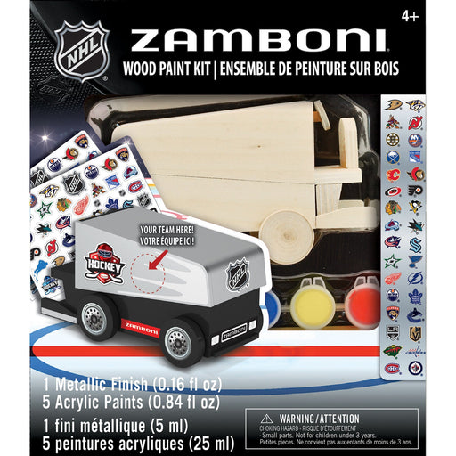 NHL - Zamboni Wood Paint Kit - Just $19.99! Shop now at Retro Gaming of Denver