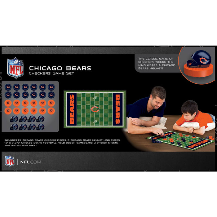 Chicago Bears Checkers Board Game - Just $19.99! Shop now at Retro Gaming of Denver