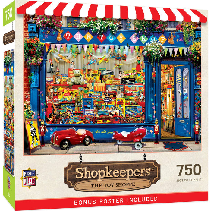 Shopkeepers - The Toy Shoppe 750 Piece Jigsaw Puzzle - Just $14.99! Shop now at Retro Gaming of Denver