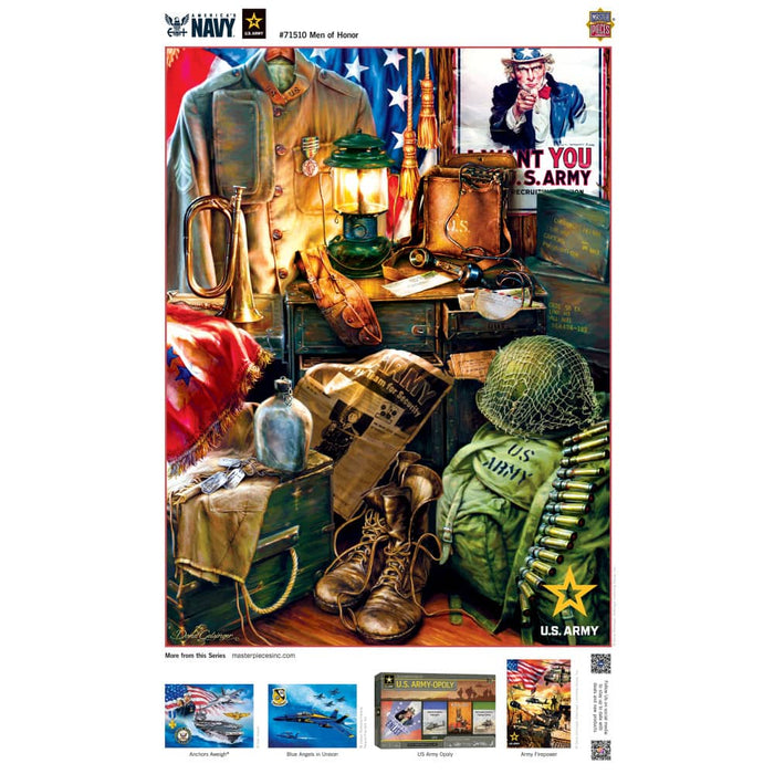 U.S. Army - Men of Honor 1000 Piece Jigsaw Puzzle - for just $16.99! 