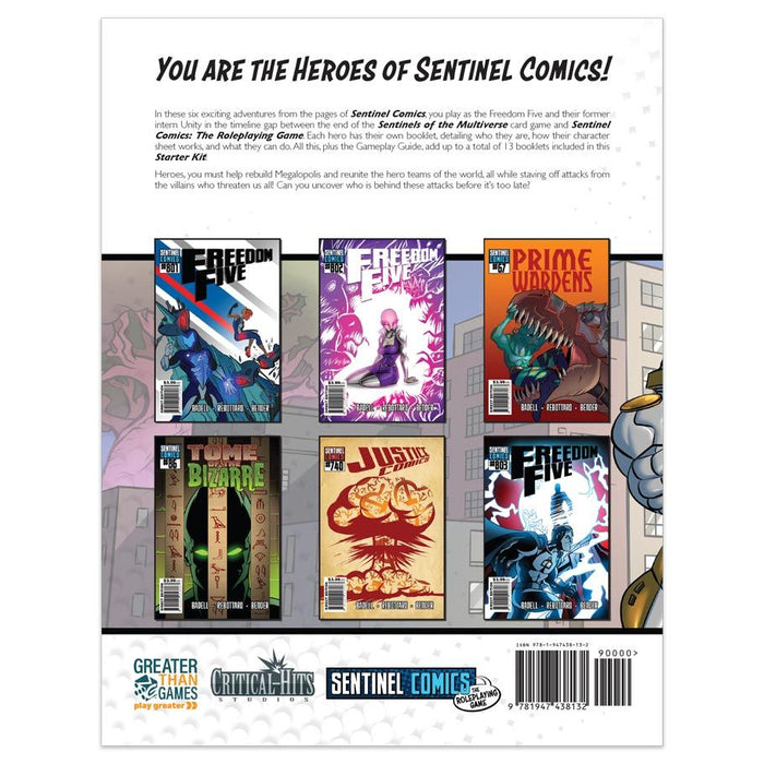 Sentinel Comics RPG: Starter Kit (2E) - for just $19.99! 