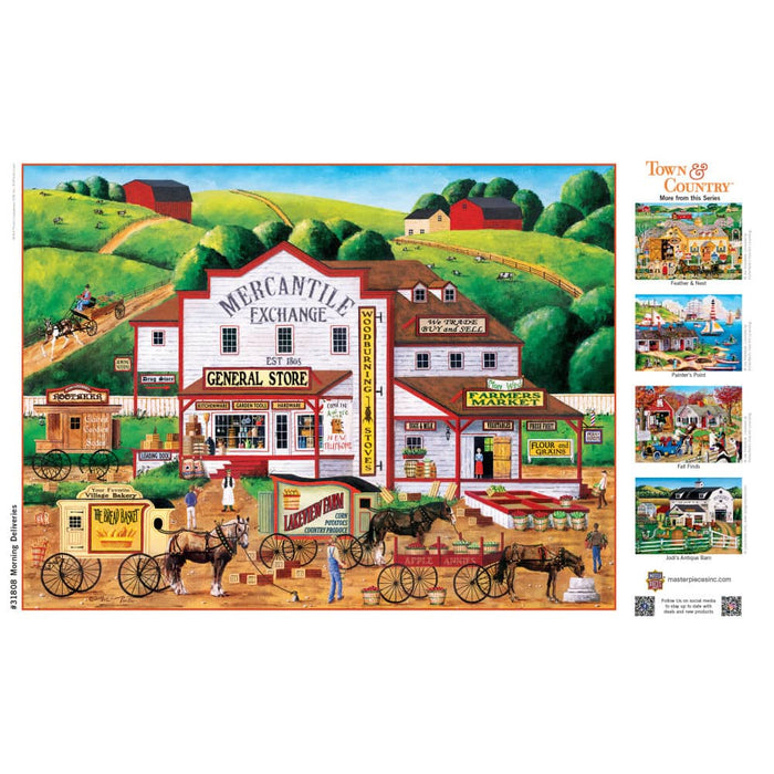 Town & Country - Morning Deliveries 300 Piece EZ Grip Jigsaw Puzzle - for just $10.99! 