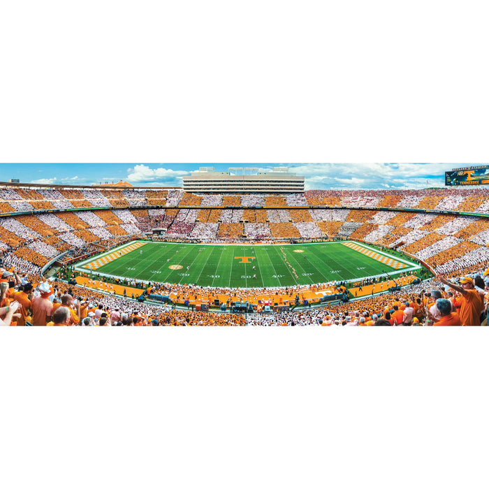 Tennessee Volunteers - 1000 Piece Panoramic Jigsaw Puzzle - Center View - Just $19.99! Shop now at Retro Gaming of Denver