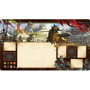 A Game of Thrones LCG 2nd Edition: Knights of the Realm Playmat - Premium Board Game - Just $19.95! Shop now at Retro Gaming of Denver