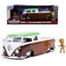 Guardians of the Galaxy 1963 Volkswagen Bus 1:24 Scale Die-Cast Metal Vehicle with Groot Figure - for just $25.74! 