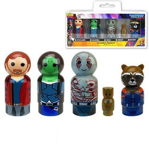 Guardians of the Galaxy Vol. 2 Pin Mate Wooden Figure Set of 5 - for just $17.30! 