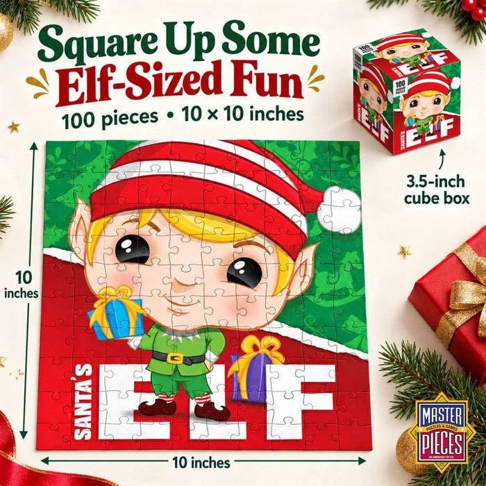 Santa's Elf 100 Piece Jigsaw Puzzle - for just $5.99! 