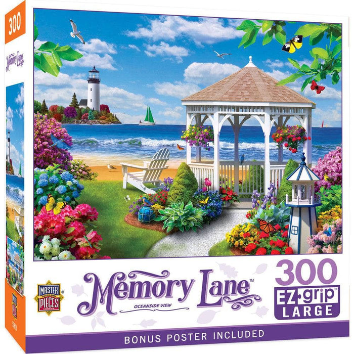 Memory Lane - Oceanside View 300 Piece EZ Grip Jigsaw Puzzle - for just $14.99! 