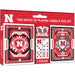 Nebraska Cornhuskers - 2-Pack Playing Cards & Dice Set - Just $15.99! Shop now at Retro Gaming of Denver