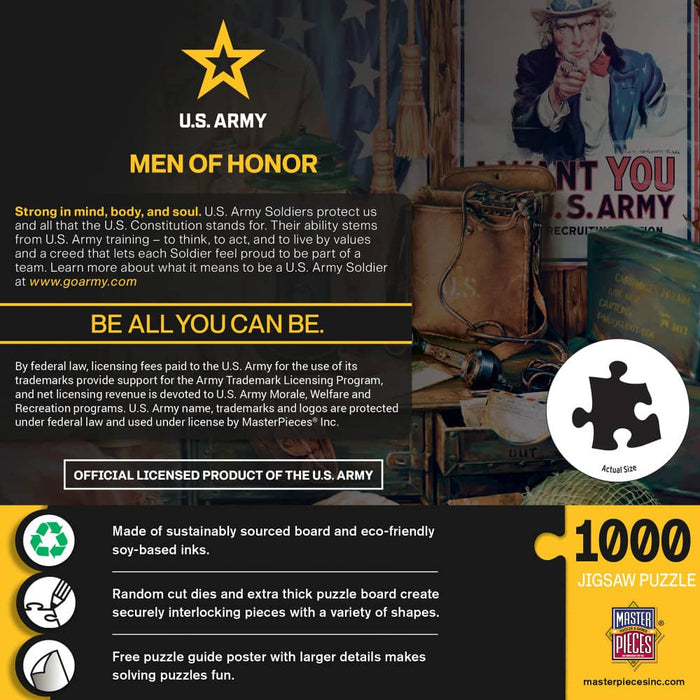 U.S. Army - Men of Honor 1000 Piece Jigsaw Puzzle - for just $16.99! 
