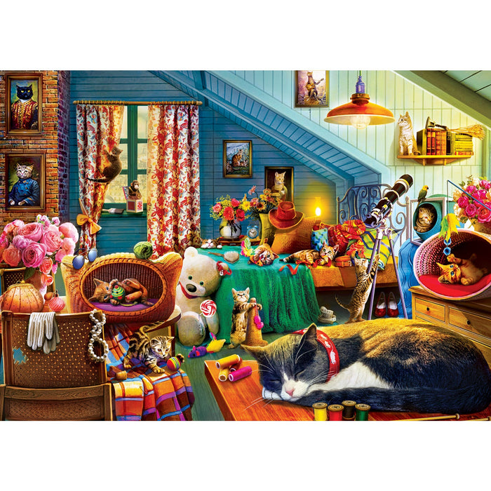 Home Sweet Home - Sunset Naptime 500 Piece Jigsaw Puzzle - Just $14.99! Shop now at Retro Gaming of Denver