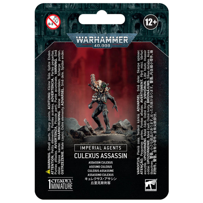Warhammer 40k Imperial Agents: Culexus Assassin - for just $39.99! 