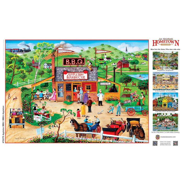 Hometown Gallery - Appleton BBQ 1000 Piece Jigsaw Puzzle - for just $16.99! 