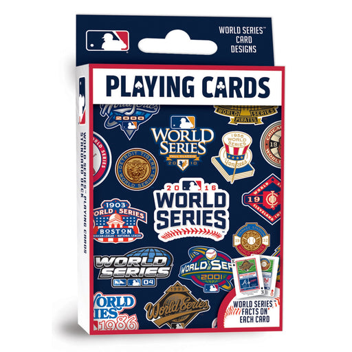 MLB World Series Playing Cards - 54 Card Deck - Premium Dice & Cards Sets - Just $6.99! Shop now at Retro Gaming of Denver