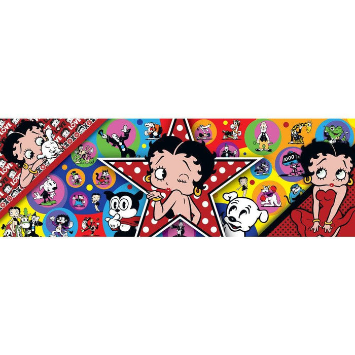 Betty Boop - 1000 Piece Panoramic Jigsaw Puzzle - for just $19.99! 