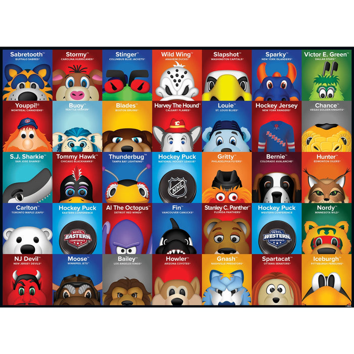 NHL Mascots 100 Piece Jigsaw Puzzle - Just $14.99! Shop now at Retro Gaming of Denver