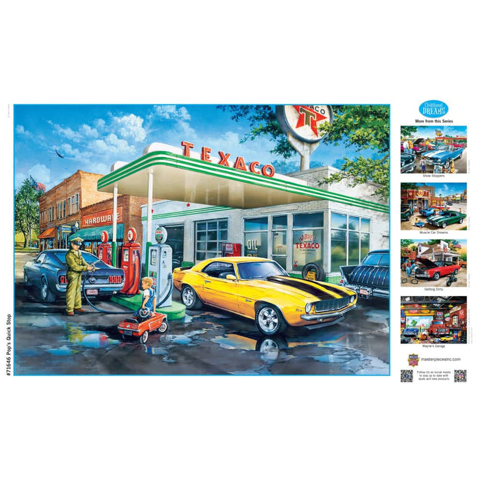Childhood Dreams - Pop's Quick Stop 1000 Piece Jigsaw Puzzle - for just $16.99! 