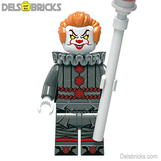 Pennywise Stephen King's IT- New Lego Minifigures Custom Horror Toys - Just $3.99! Shop now at Retro Gaming of Denver