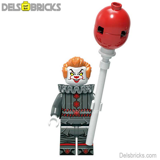 Pennywise Stephen King's IT- New Lego Minifigures Custom Horror Toys - Just $3.99! Shop now at Retro Gaming of Denver