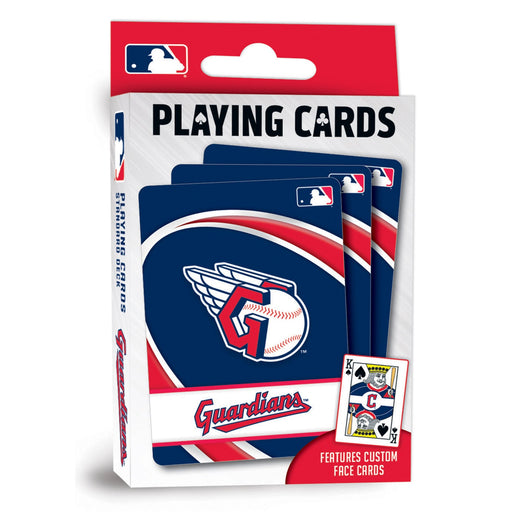 Cleveland Guardians Playing Cards - 54 Card Deck - Just $6.99! Shop now at Retro Gaming of Denver