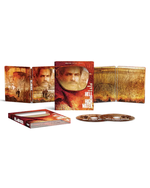 Hell or High Water - Limited Edition Steelbook (4K Ultra HD + Blu-ray + Digital) - for just $29.99! 