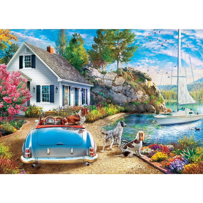 Country Escapes - Afternoon Escape 500 Piece Jigsaw Puzzle - Just $14.99! Shop now at Retro Gaming of Denver