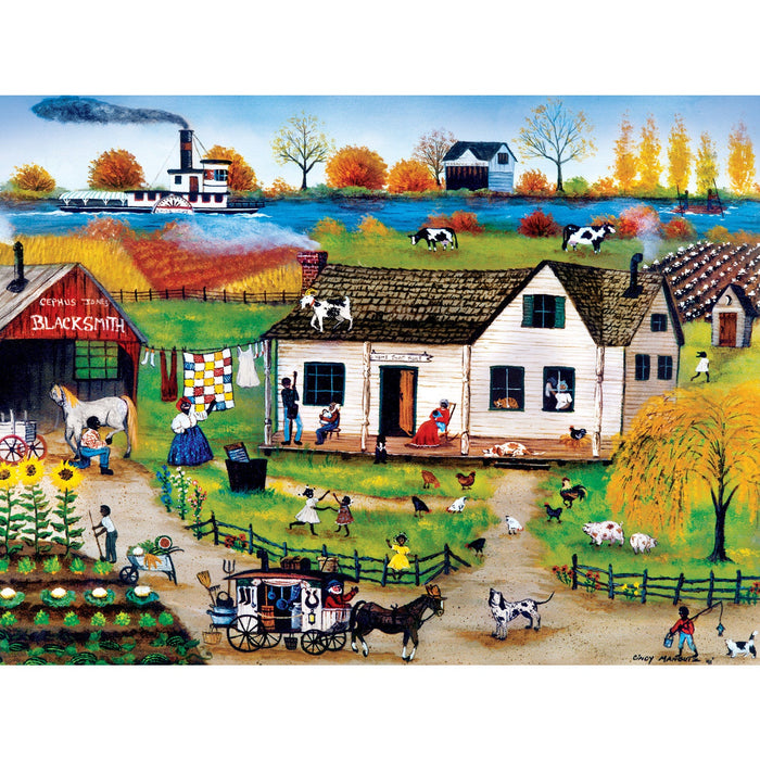 Homegrown - Old Peddler Man 750 Piece Jigsaw Puzzle - Just $14.99! Shop now at Retro Gaming of Denver