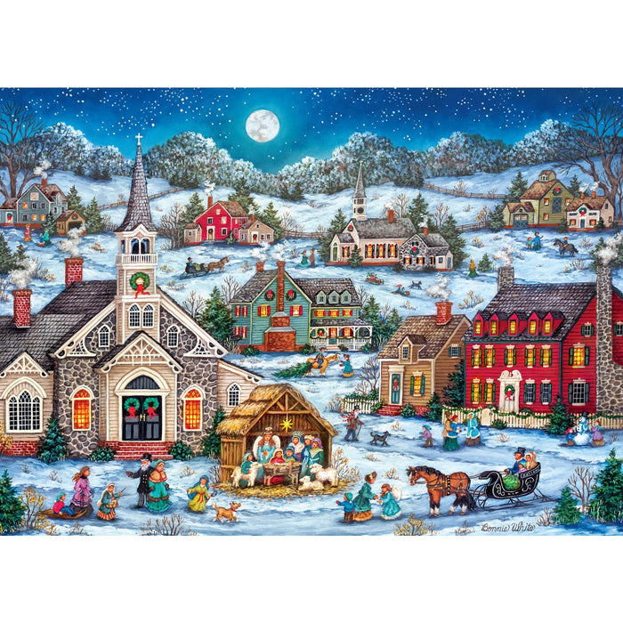 Season's Greetings - Peace on Earth 1000 Piece Jigsaw Puzzle - Just $16.99! Shop now at Retro Gaming of Denver