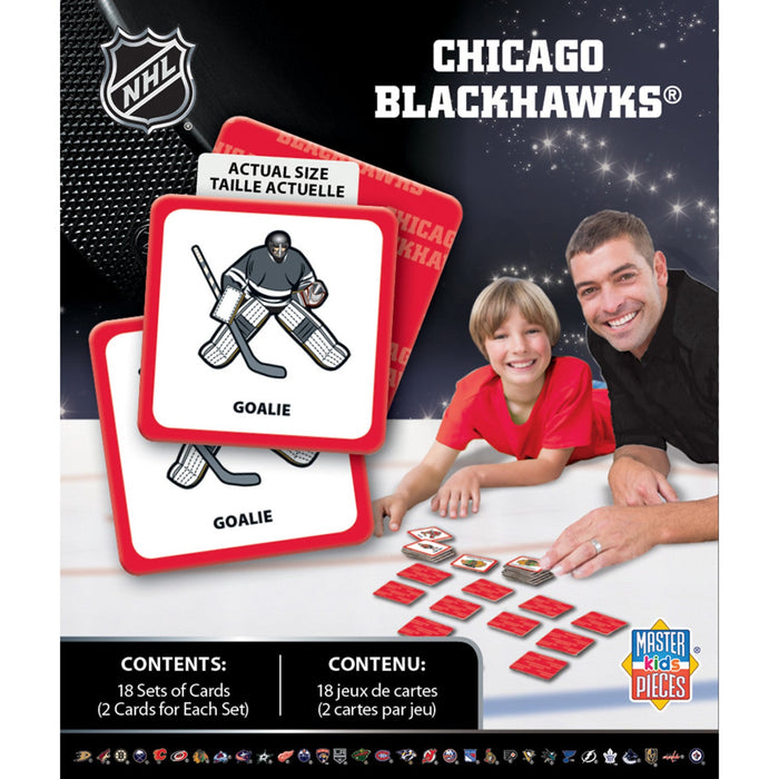 Chicago Blackhawks Matching Game - Just $10.39! Shop now at Retro Gaming of Denver