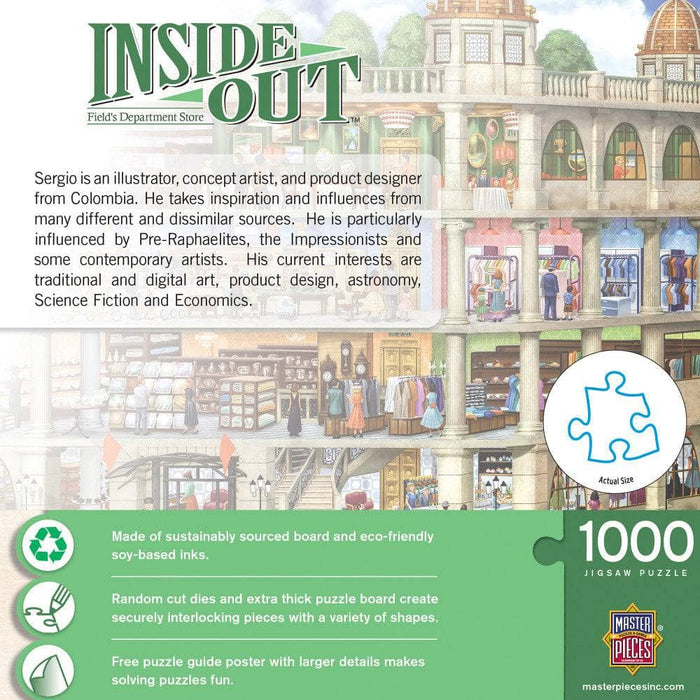 Inside Out - Field's Department Store 1000 Piece Jigsaw Puzzle - for just $16.99! 