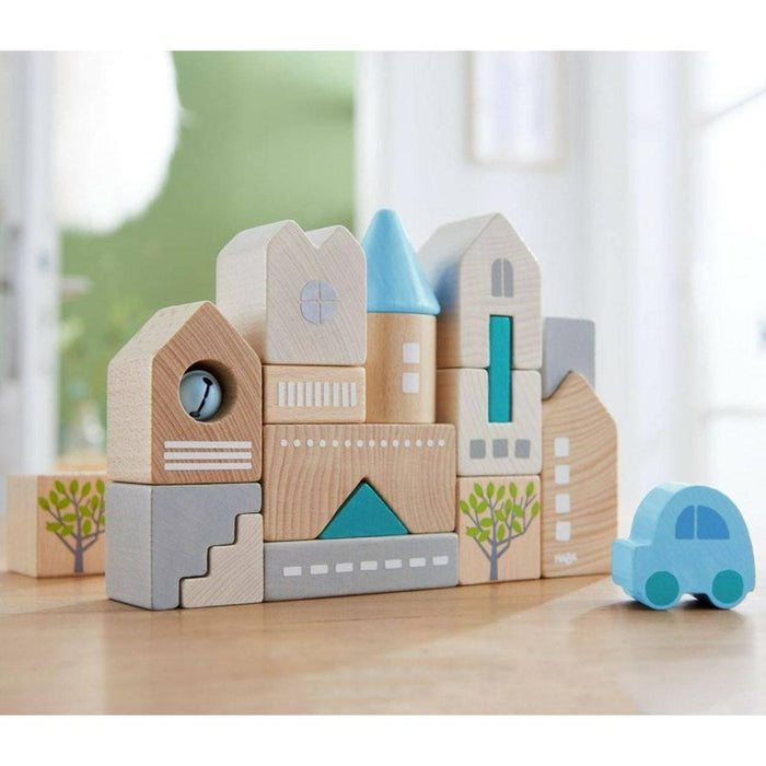 Bad Rodach 18 Piece Wooden Building Blocks - Premium Architectural Blocks - Just $39.99! Shop now at Retro Gaming of Denver