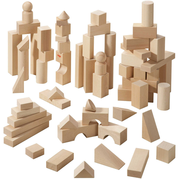 Basic Building Blocks 60 Piece Large Starter Set - Premium Architectural Blocks - Just $99.99! Shop now at Retro Gaming of Denver