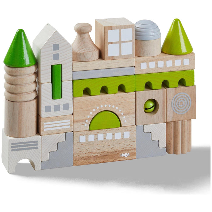 Coburg 28 Piece Wooden Building Blocks - Premium Architectural Blocks - Just $49.99! Shop now at Retro Gaming of Denver