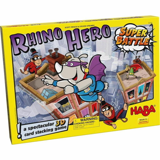 Rhino Hero - Super Battle Stacking Game - Premium Family Games - Just $34.99! Shop now at Retro Gaming of Denver