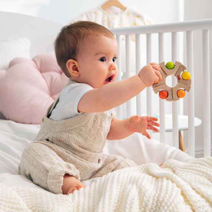 Ball Wheel Grasping Toy - Premium Wooden Baby - Just $17.99! Shop now at Retro Gaming of Denver